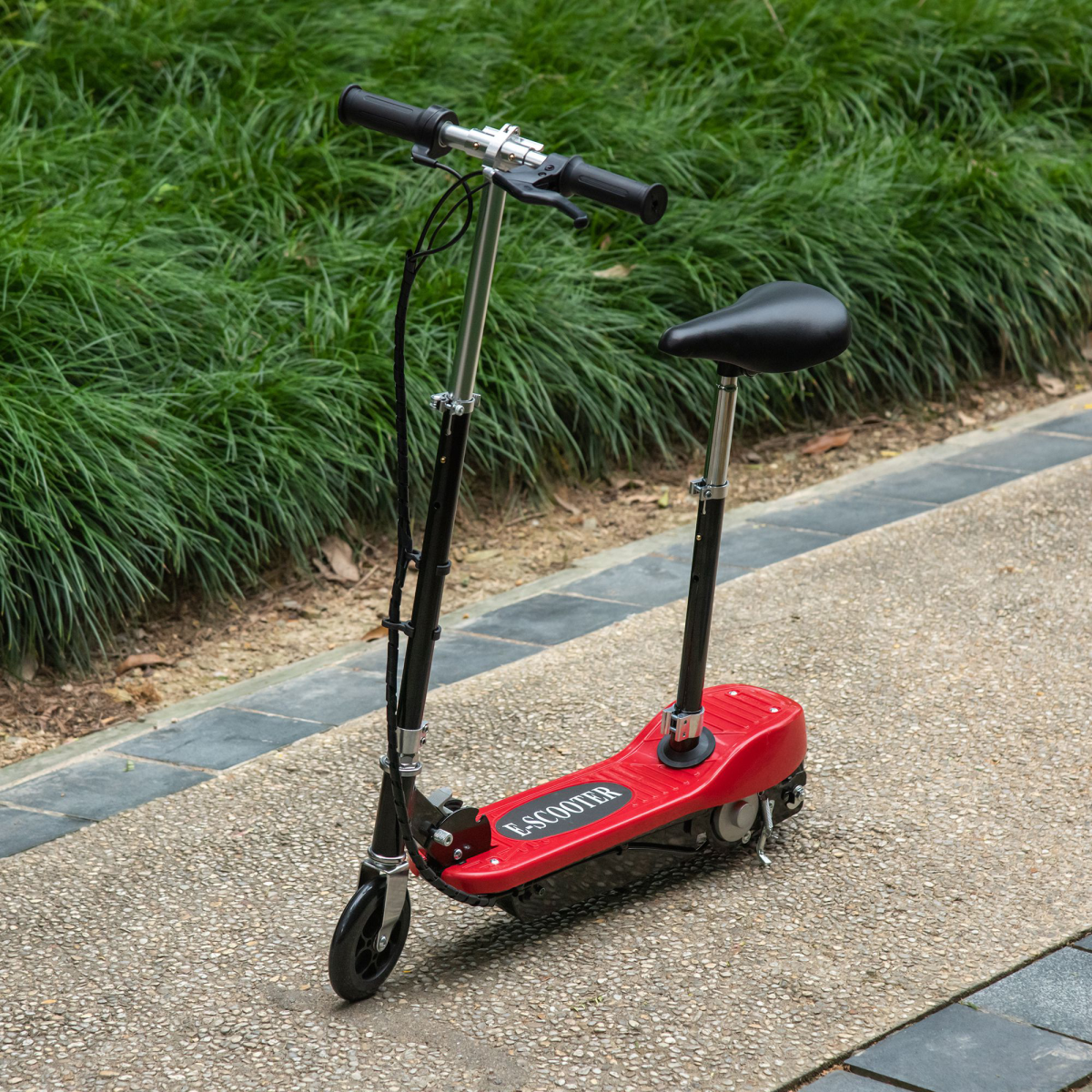 VoltRide™ Electric Scooter – Red
