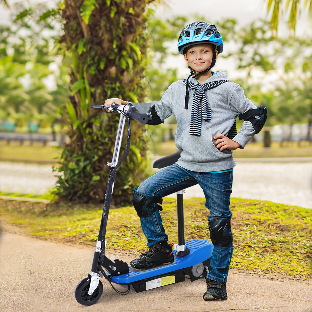 VoltRide™ Electric Scooter – Blue