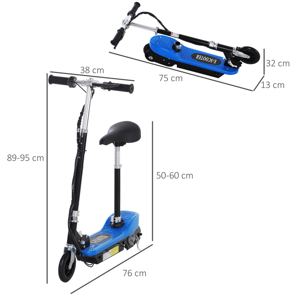 VoltRide™ Electric Scooter – Blue