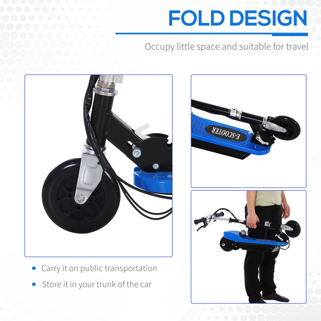 VoltRide™ Electric Scooter – Blue